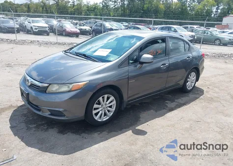 2012 Honda Civic Ex from USA, damaged, VIN 2HGFB2F88CH307740